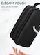 Green Lion Elegant Pouch Travel In Style, Luxurious, Top Grade Material, Waterproof And Quick-Dry interior And Coating, Shock Resistance To Fall Off, Multifunctional Storage With Multi Pockets - Black