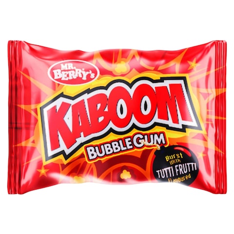 Mr. Berry&#39;s Kaboom Tutii Fruitty Bubble Gum 5.50g