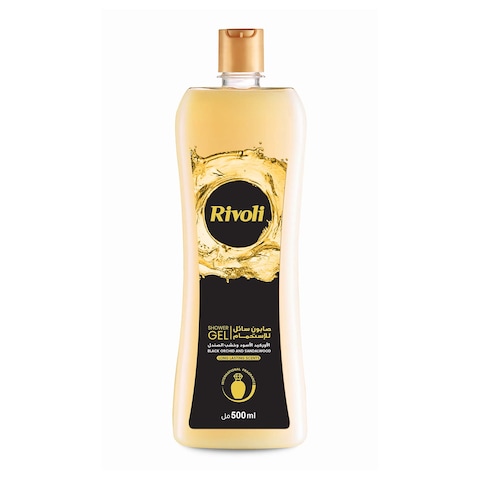 Buy Rivoli Shower Gel Black - 500 Ml in Egypt