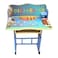 Concept Study Desk With Chair Blue #A156-5