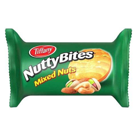 Tiffany Mixed Nuts Nutty Bite Biscuits 72g