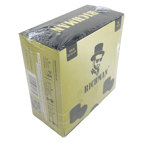Richman Fast Burning Charcoal Black