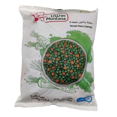 Montana Frozen Peas and Carrots - 400 gram