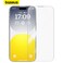 BaseusiPhone 15 Plus Screen Protector Full Coverage Easy Installation Frame Military-Grade Protection HD Clear Anti-Fingerprint Bubble Free Case Friendly 9H Tempered Glass for iPhone 15 Plus 6.7 Clear