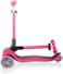 Globber Junior Foldable Lights Scooter Neon Pink 437-110