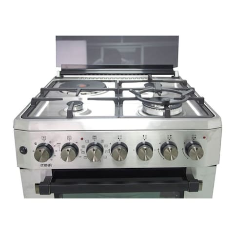 Mika MST6131HI/WOK 3 Gas Burners + 1 Electric Rapid Hot Plate Cooker 60x60cm