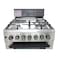 Mika MST6131HI/WOK 3 Gas Burners + 1 Electric Rapid Hot Plate Cooker 60x60cm