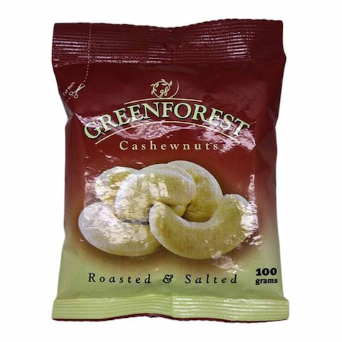 Green Forest Roasted And Salted Cashew Nuts 100g