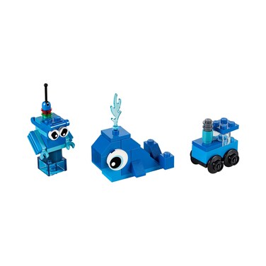 Lego Classic Creative Blue Bricks Puzzle 11006 Blue Pack of 52