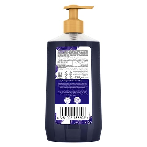 Lux Antibacterial Liquid Handwash Glycerine Enriched, Magical Orchid For All Skin Types, 250ml