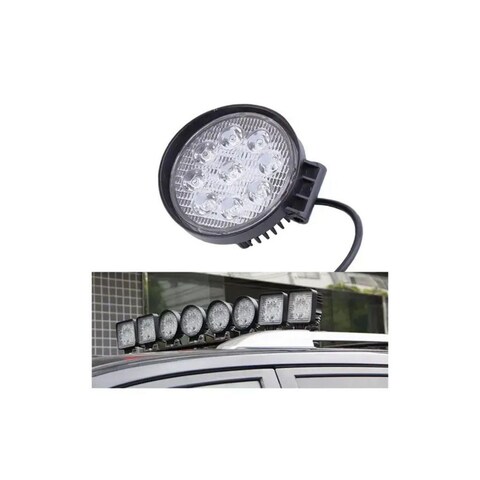 High-Quality LED 27W Spot Flood Beam, Round Spot Flood Beam LED Work Light, Weatherproof and Dustproof Construction with Aluminum Housing Material