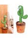 Electric Dancing Cactus Plant Stuffed Toy