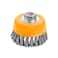 Tolsen,Cup twist wire brush with nut 
(INDUSTRIAL),77507,Size: 75mm