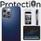 Spigen Silicone Fit (MagFit) compatible with MagSafe designed for iPhone 14 Pro Max case cover (2022) - Navy Blue