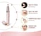 USB Electric Eyebrow Razor Painless Portable Hair Remover And Trimmer Epilator For Women With Light.