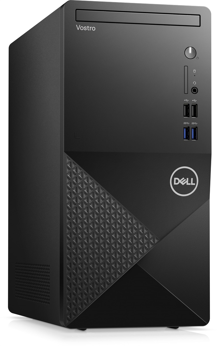 Dell Vostro 3910 Desktop - OO8P78 Brand New 12th Gen., i5-12400 Processor Change, 4GB, 1TB HDD, DVD-RW, Black, DOS, With Keyboard And Mouse