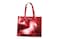Reusable Non-woven Fabric Grocery Tote Bag with Handle - 40x12x32cm Red