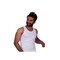 Jill M3101 Sleeveless Undershirt for Men - Size 3 - White