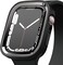 Elago Duo for Apple Watch Series 8/7 (41mm), Series 6/SE/5/4 (40mm) cover case - Black Metallic Dark Grey