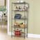Generic Mumoo Bear 5-Tier Wire Shelving Bathroom Storage 5 Shelves Unit Metal Kitchen Storage Rack