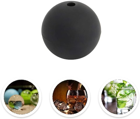 LIYING Ice Cube Ball Mold-Whiskey Ice Ball Maker,Makes 3 Inch Ice Balls,Food Grade and BPA Free (mix color)