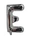 Party Time 16inch Silver Letter E Foil Balloon