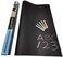 Generic Wishave Removable Chalkboard Contact Paper Roll With 5 Colorful Chalks, Self-Adhesive Blackboard Sticker Wallpaper Decal For Home, School, Office, Black 78.7" X 17.5"