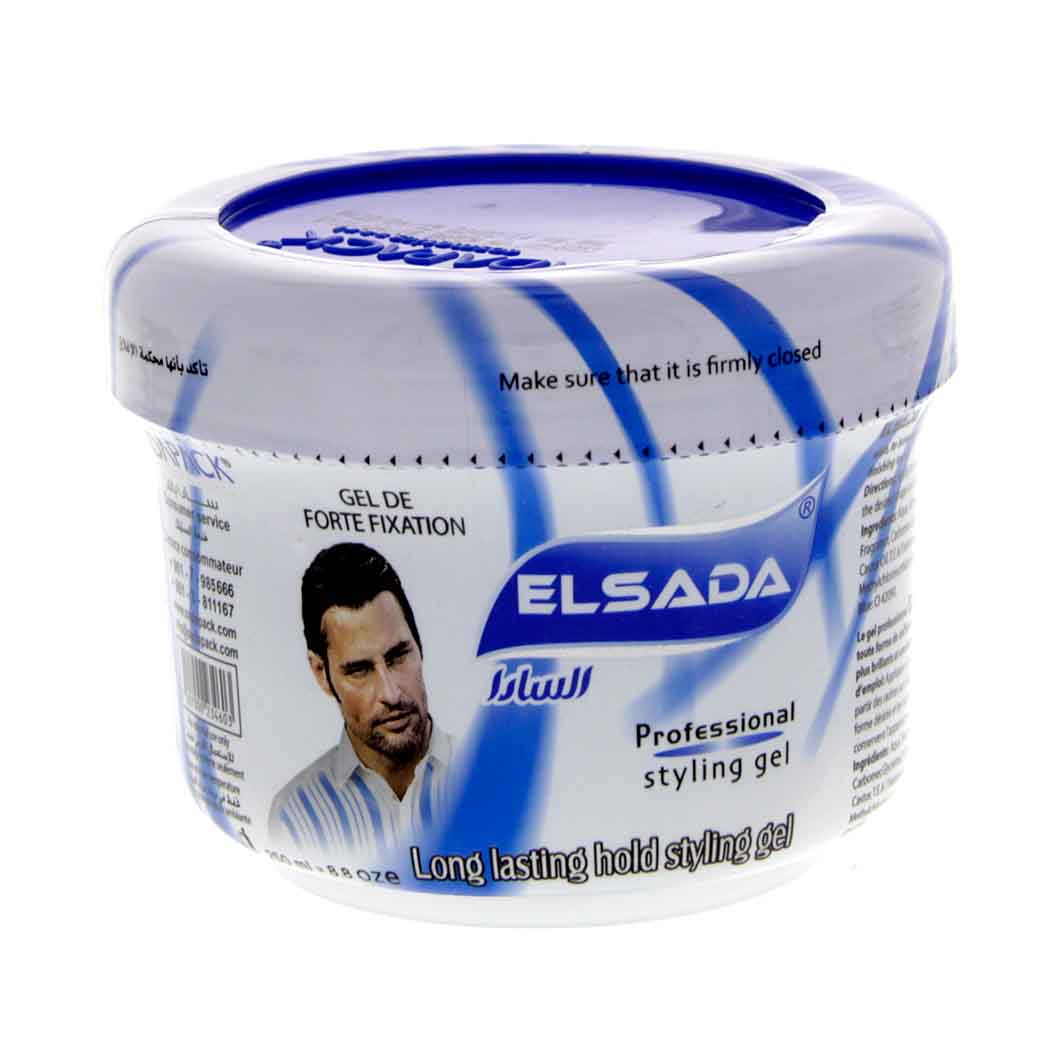 Buy Elsada Professional Long Lasting Hold Hair Styling Gel Blue 1L