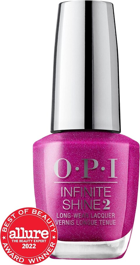 OPI Infinite Shine 2 Long-Wear Lacquer, All Your Dreams In Vending Machines, Pink Long-Lasting Nail Polish, Tokyo Collection, 0.5 Fl Oz