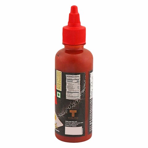 Real Thai Sriracha Extra Hot Chilli Sauce 240ml