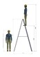 Penguin - Aluminium Two-in-One Ladder: Step 9, (2.7m - 5.1m)