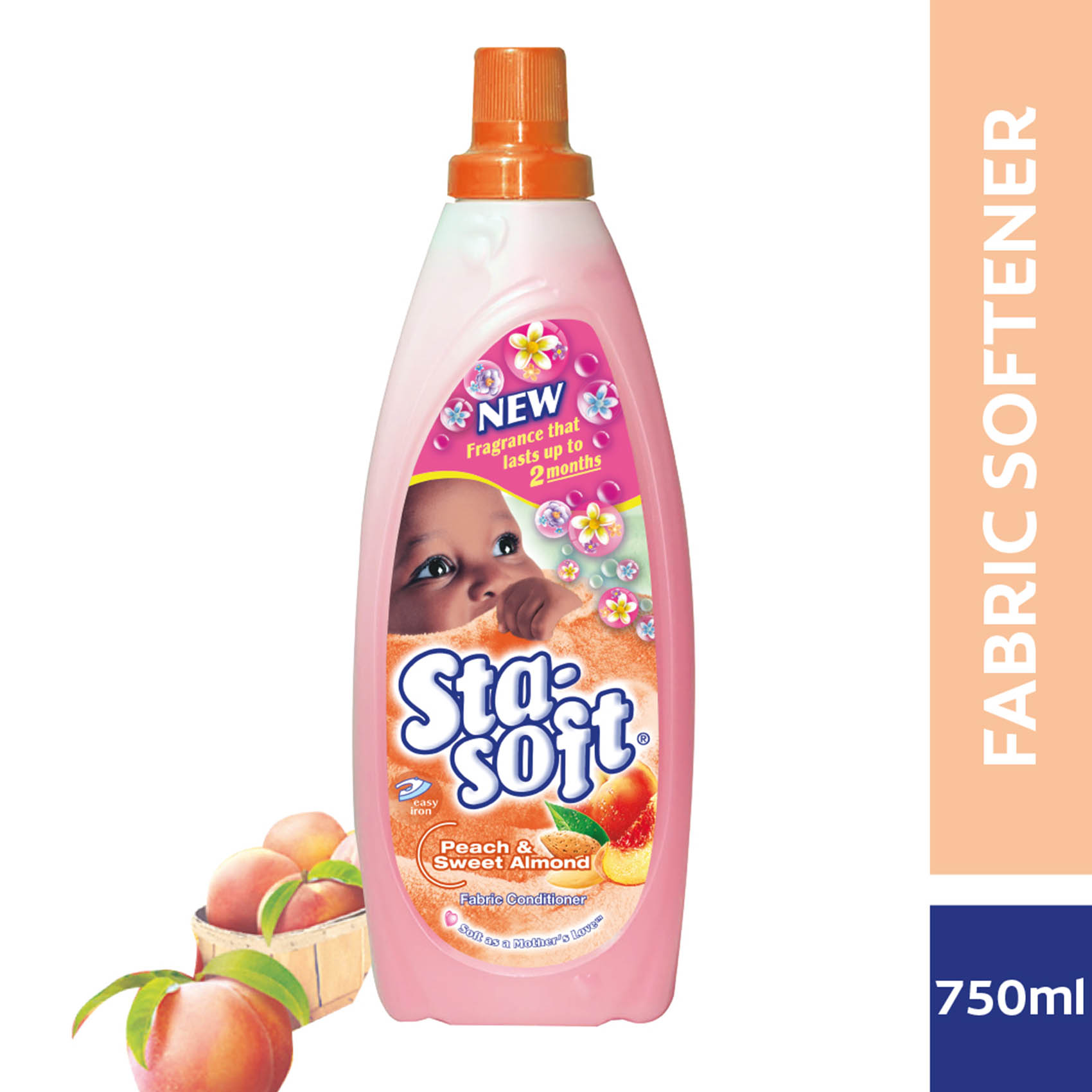 Sta Soft Tender Peach 750ml Fabric Softener Online Carrefour Kenya sta-soft-tender-peach-750ml-fabric-softener-online-carrefour-kenya