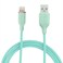 mpBLBERRI BLB-U315 Lightning USB Data Cable 2 Meter, Light Green