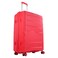 Carlton Chroma 8 Wheel Hard Luggage Trolley Red 76cm