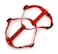 Petmate Nylon Dog Harness 3/4"X20-28" Red