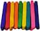 Generic Colored Wooden Ice Cream Sticks Popsicle Sticks &amp; Spoon : 100 Pcs Pack
