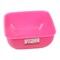 Poly Egy Square Plastic Bowl No.2 - 1 Liter - Pink