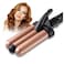 HYX 3 Barrel Curling Iron Wand, Temperature Adjustable Control Hair Waving Styling Tools, Hair Crimper, Hair Waver