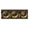 Ceramic three-legged incense coil incense burner (Emrald)