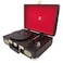 GPO Retro - Soho Vinyl Record Player + Built-in Speaker Black