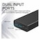 Promate Bolt-20 Compact Smart Charging Power Bank 20000mAh Black
