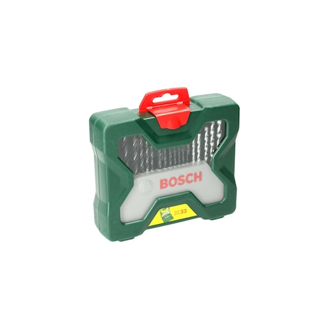 Bosch X-Line Drill and Screwdriver Bit Set - 33 pieces