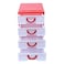 Kuber 4 Layer Drawer Storage Cabinet Box