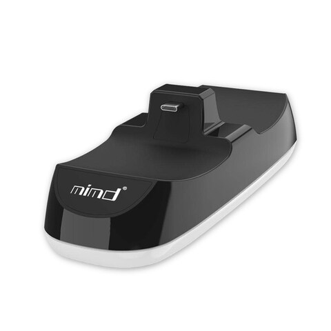 Generic-Black SND-468 Dual Port Charging Dock Stand Station Replacement for Playstation 5 PS5 Game Controller Gamepad Charger Base Power Supply