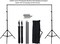 Coopic S02 200cm*210cm/2mx2m Aluminium Alloy Photo Video Studio Background Stand With 4Pcs Steel Clamp Clips And Carrying Bag For Adjustable Photography Video Muslin Backdrop Support