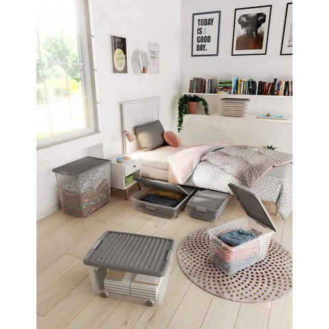 KIS Underbed Storage Box W/Lid (35 L)
