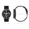 Generic-Silver &amp; Blue IP67 Smart Bracelet Women Men Fitness Tracker Watch for Female Physiological Period Reminder Heart Rate Blood Pressure Blood Oxygen Step Counter Calorie Counter Sleep Monitoring