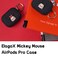 Elago Tsum Tsum Mickey for AirPods Pro 2D Design case cover [Limited Edition] - Black