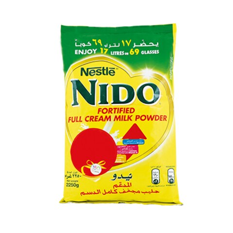 Nido Full Cream Milk Powder Pouch 2250Gr