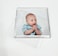 5 Pcs of Blank DIY Clear Acrylic Fridge Magnet with Photo Insert Size about 5.7 x 5.7 cm